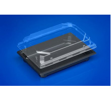 Контейнер Протэк ПР-С-19Д ДНО+КРЫШКА черный (уп 400)