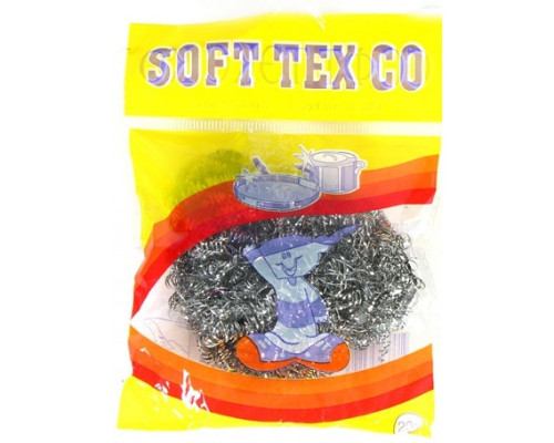 Губка металлическая на блистере SOFT TEX 12 купить в Перми в Упакофф Губка металлическая на блистере SOFT TEX 12 купить в Перми в Упакофф