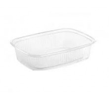 Контейнер У-Ю прям 125мл ДНО+КРЫШКА 108*82*25 (100/1000)