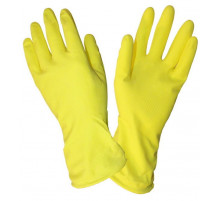Перчатки резиновые хозяйственные М (12шт/упак)