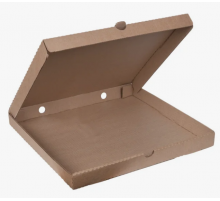 Коробка для пирога 390*250*60 серая (уп50шт)