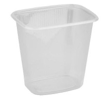 Контейнер У-Ю прям 500мл ДНО+КРЫШКА 108*82*106 (100/1000)