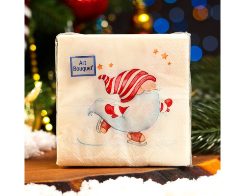 Салфетки бумажные 33*33 20листов 2-слойные Земляника купить в Перми в Упакофф Салфетки бумажные 33*33 20листов 2-слойные Земляника купить в Перми в Упакофф