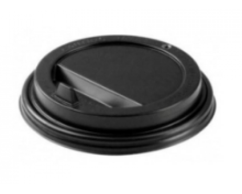 Крышка для стакана бум черная TLS-80 с закр питейником 100/1000 купить в Перми в Упакофф
