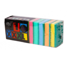 Губка для посуды XXXL с чистящим слоем ПРАЙД 10шт/уп