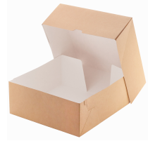 Короб ECO CAKE 6000 Крафт 255*255*105 (уп15/кор75) эко кейк Короб ECO CAKE 6000 Крафт 255*255*105 (уп15/кор75) эко кейк