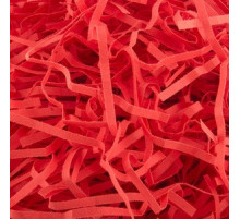 Бумажный наполнитель 50гр кораллово-красный