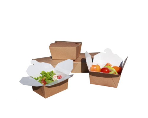 Упаковка ECO FOLD BOX 900мл для лапши и вторых блюд (168x132x53) (уп60/кор240) купить в Перми в Упакофф