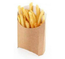 Упаковка для картофеля ФРИ Eco Fry L 50*126*135 (уп50/в кор 20 уп) крафт