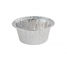 Контейнер алюминиевый ДНО 86 h35 130мл круглый