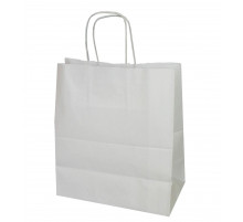 Пакет бумажный с круч. ручками 370*320*200 белый (уп250)