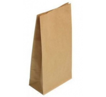Пакет бумажный с квадр.дном 250*120*80 крафт М