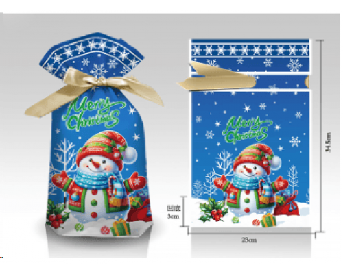 Мешочек НГ 23*34см Новый год рисунок в ассортименте Мешочек НГ 23*34см Новый год рисунок в ассортименте