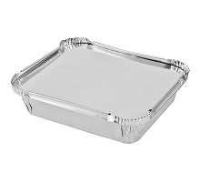 Контейнер алюминиевый с крышкой 146*121 h40 450мл R28L