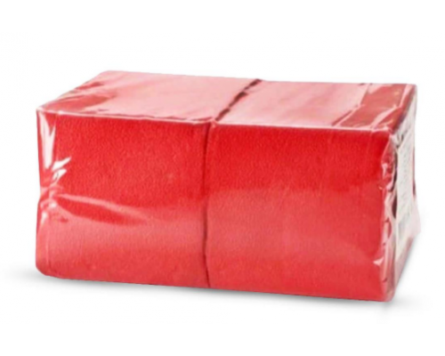 Салфетки бумажные 24*24см 400шт красные купить в Перми в Упакофф