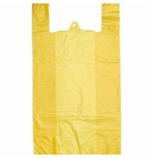 Майка ПНД 30+16*50 18мкм НУЛЕВКА желтый уп 100шт (пак 1000) Союз-Пакет