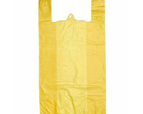 Майка ПНД 30+16*50 18мкм НУЛЕВКА желтый уп 100шт (пак 1000) Союз-Пакет купить в Перми в Упакофф