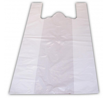 Майка ПНД 28+14*50 12мкм НУЛЕВКА белая уп 100шт (пак 1000)