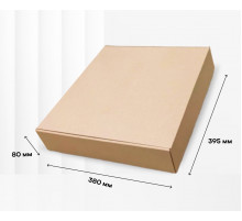Коробка картонная самосборная 395*380*80мм СП