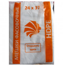 Мешок ПНД 24*37*10мкм оранж