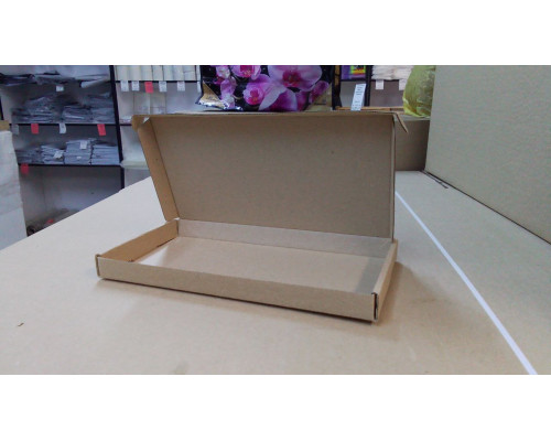 Коробка картонная самосборная 100*200*20мм СП купить в Перми в Упакофф