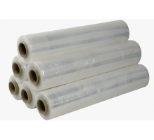 Стрейч пленка 500мм 20мкм 2,2кг ПРОЗРАЧНЫЙ (2 сорт)