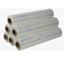 Стрейч пленка 500мм 20мкм 2,2кг ПРОЗРАЧНЫЙ (2 сорт)