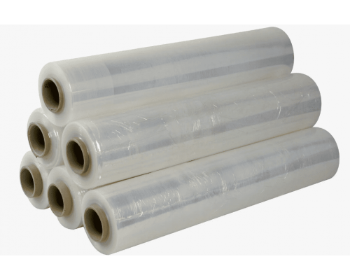 Стрейч пленка 500мм 20мкм 2,2кг ПРОЗРАЧНЫЙ (2 сорт)