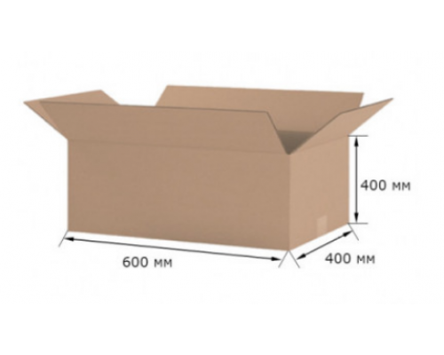 Коробка картонная 600*400*400 Т23 усиленная купить в Перми в Упакофф