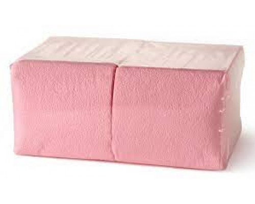 Салфетки бумажные 24*24см 400шт розовые купить в Перми в Упакофф