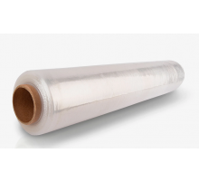 Стрейч пленка 500мм 23мкм 2,2кг нетто ПРОЗРАЧНЫЙ (высший сорт)