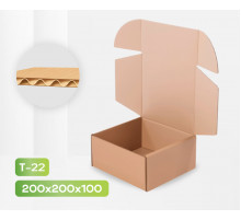 Коробка картонная самосборная 200*200*100мм СП ЧЛБ