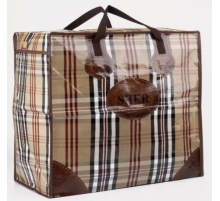 Сумка баул ПП 47*41*20 с молнией 36 литра рисунок в ассортименте