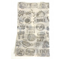 Пакет бумажный 175*100*50мм Фаст фуд крафт (100/3000)