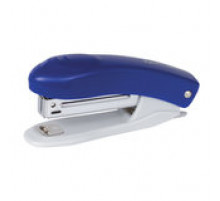 Степлер №10 BRAUBERG "Original", до 12 листов, с антистеплером, синий