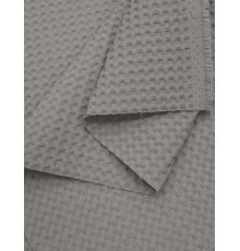 Полотно вафельное 150гр/кв.м ш.45см*60м серое