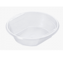 Миска пластиковая 500мл d-170 прозрачная ПП (50/1600)
