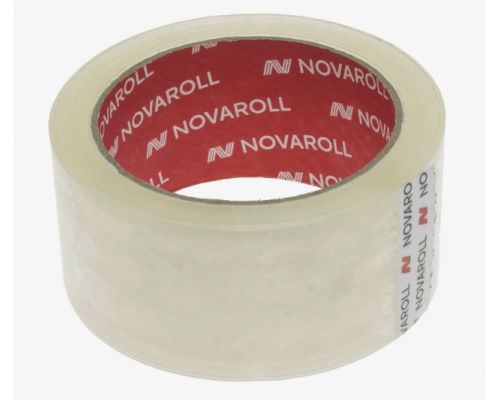 Скотч 48мм*66м 45мкм NOVAROLL прозрачный (кор 36шт)