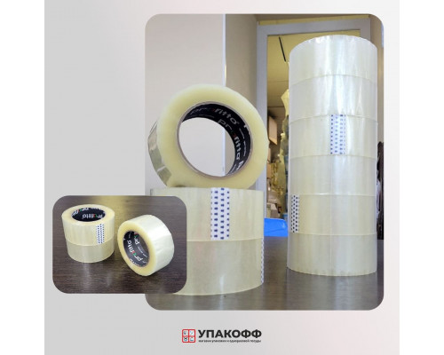 Скотч 48мм*150м 40мкм прозрачный (кор 36шт) купить в Перми в Упакофф