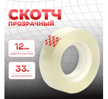 Скотч канцелярский 12х33 TSМ (12/300шт)