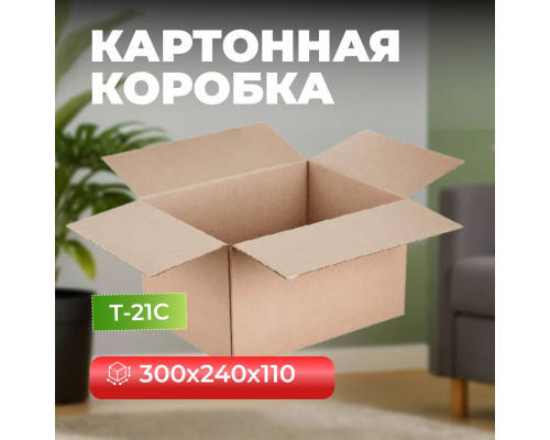 Коробка картонная 300*240*110 Т21С