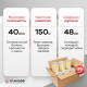Скотч 48мм*150м 45мкм NOVAROLL прозрачный