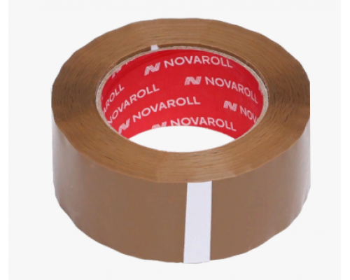Скотч 48мм*150м 45мкм КОРИЧНЕВЫЙ Novaroll (кор 36шт)