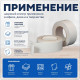 Скотч двухсторонний 50 мм х 10 м, БУМАЖНАЯ ОСНОВА, BRAUBERG, 229055
