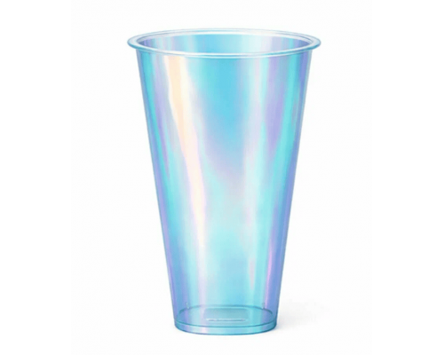 Стакан 375/410мл BUBBLE CUP D-90мм ПЕРЛАМУТР (25шт/600уп)